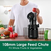 Slowjuicer Koude Pers - 29% Korting - 108mm Opening