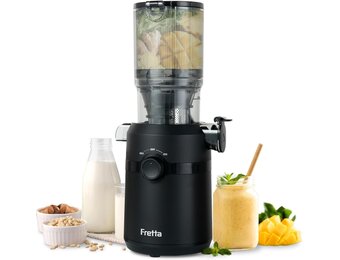 Slowjuicer met 108mm opening - 29% Korting