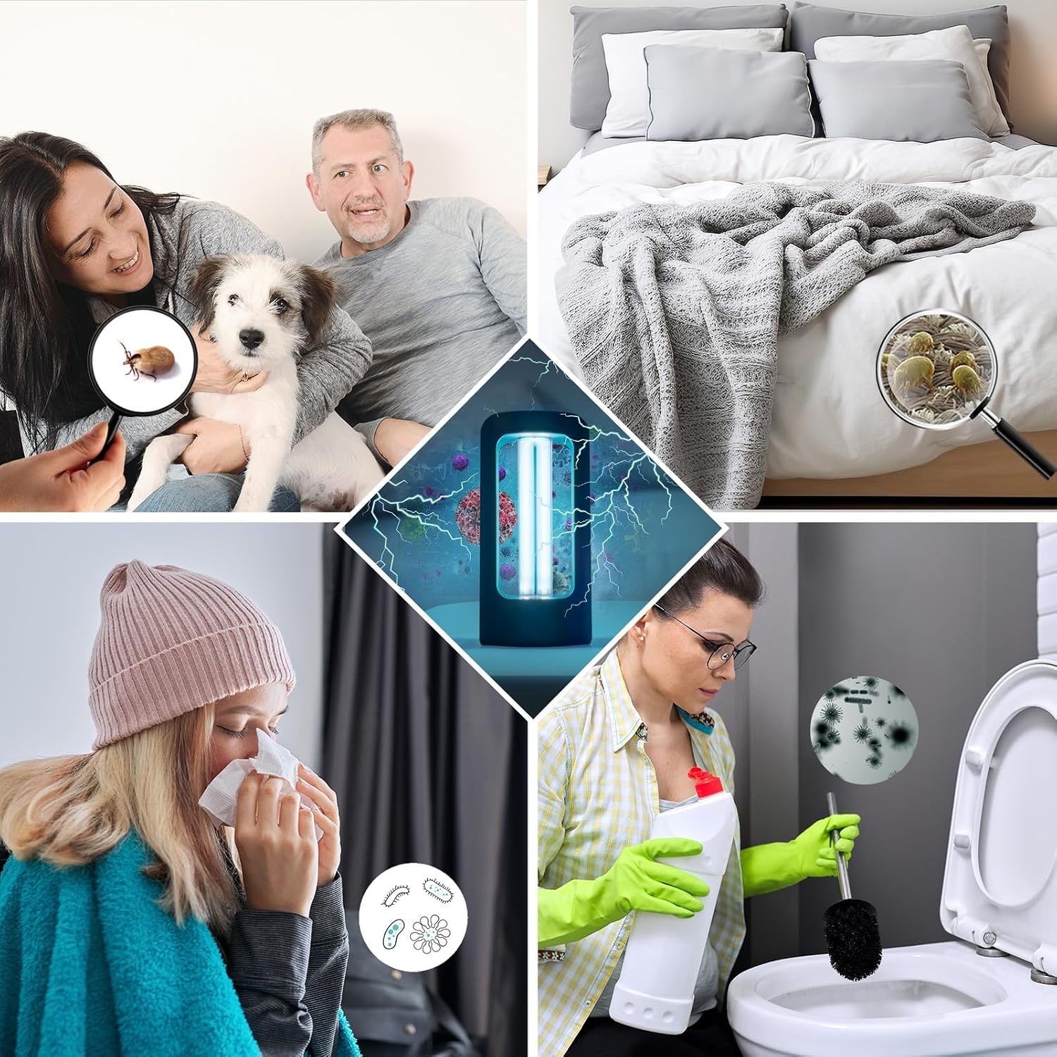 27W UVC Sterilisatielamp Ozonvrij - Slaapkamer & Meer | -34%