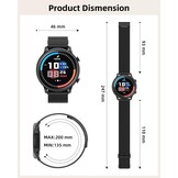 Dames Smartwatch Zwart | 1.39" HD Scherm | Bluetooth Bellen, Hartslag, SpO2 | 140+ Sportmodi