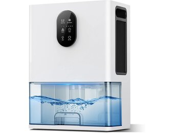 Stille Luchtontvochtiger 3000ml met 7 Kleuren Licht | 34% Korting