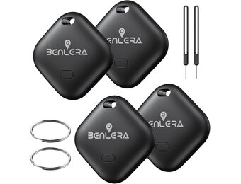 Benlera Smart Tag 4-Pack: Vind Sleutels & Bagage (iOS)