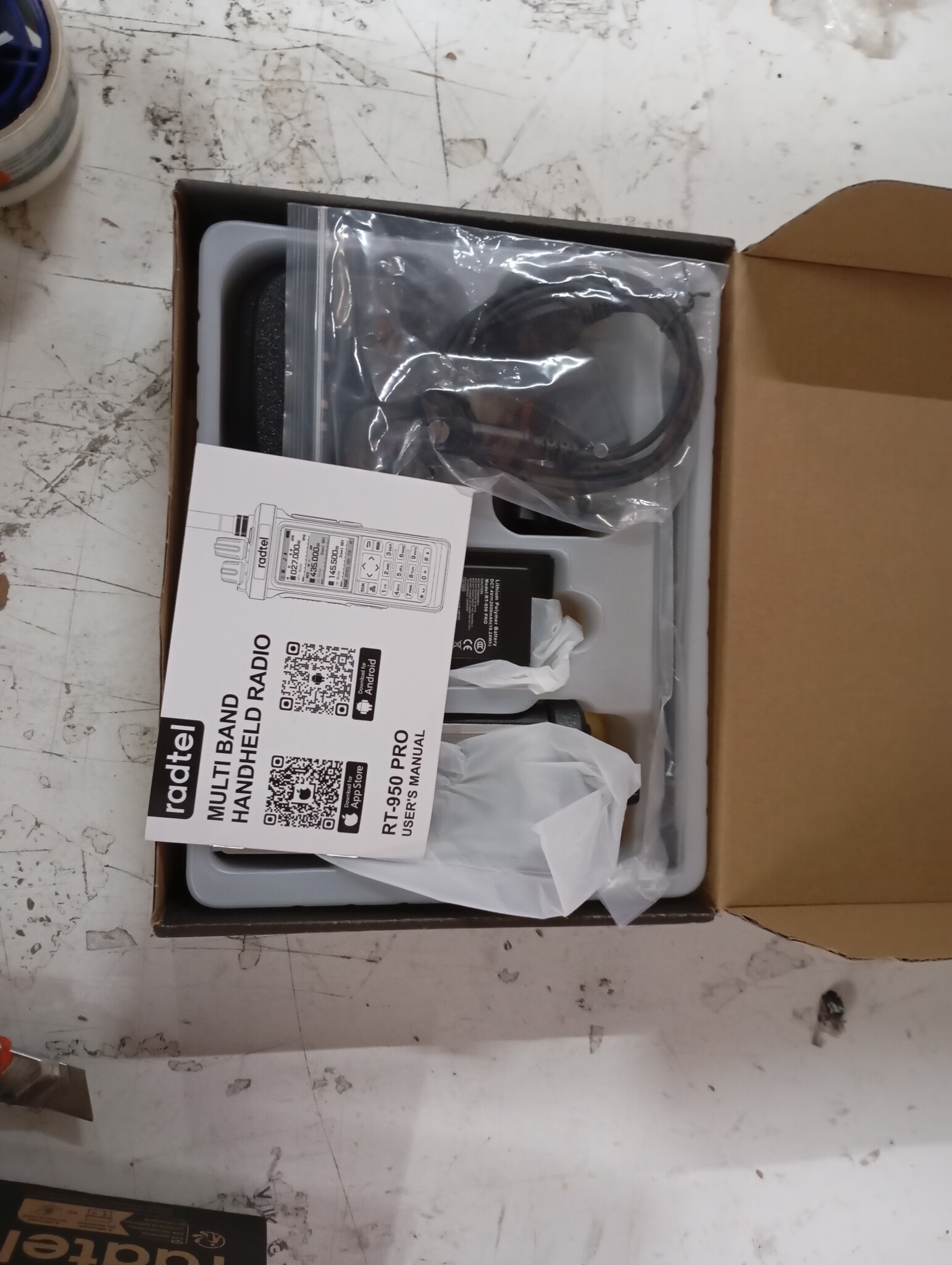Radtel RT-950 PRO Amateurradio: 10W, GPS/APRS, Bluetooth | 55% Korting!