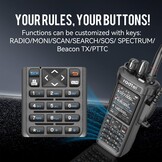 Radtel RT-950 PRO Amateurradio: 10W, GPS/APRS, Bluetooth | 55% Korting!