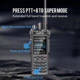 Radtel RT-950 PRO Amateurradio: 10W, GPS/APRS, Bluetooth | 55% Korting!