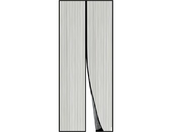 Apalus Vliegengordijn Zwart (70x210cm) - 27% Korting!