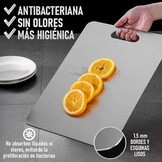 3-delige Titanium Snijplank Set - Antibacterieel & Vaatwasmachinebestendig