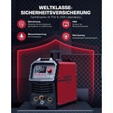 ARCCAPTAIN 2-in-1 TIG/MMA Lasapparaat 200A Geel - 35% Korting