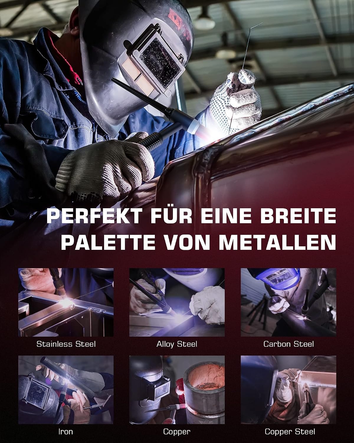 ARCCAPTAIN 2-in-1 TIG/MMA Lasapparaat 200A Geel - 35% Korting