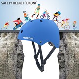 Kinder Fiets- & Skatehelm Blauw - Multi-sport, Verstelbaar (S/M/L) - 72% Korting