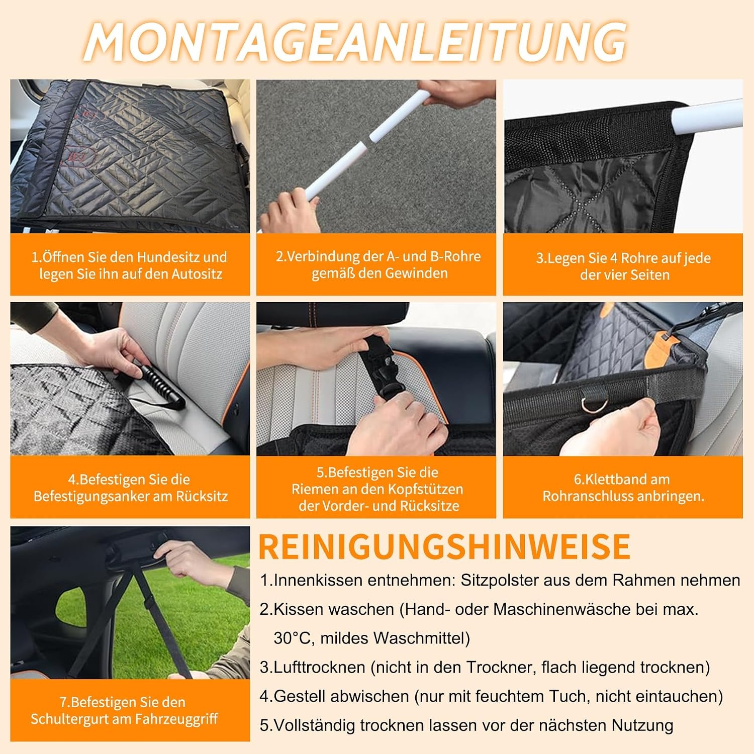 Hondenautostoel 34% Korting - Stabiel & Waterdicht