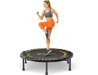 MERACH Mini Trampoline (40"/48") - Stil & Opvouwbaar, Max 150kg