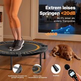 MERACH Mini Trampoline (40"/48") - Stil & Opvouwbaar, Max 150kg
