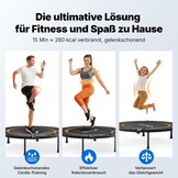 MERACH Mini Trampoline (40"/48") - Stil & Opvouwbaar, Max 150kg
