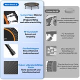 MERACH Mini Trampoline (40"/48") - Stil & Opvouwbaar, Max 150kg