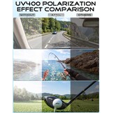 Heren Sport Zonnebril met Gepolariseerde Glazen & UV400 - 60% Korting