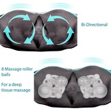 Elektrisch Shiatsu Massageapparaat met Warmte - 59% Korting!