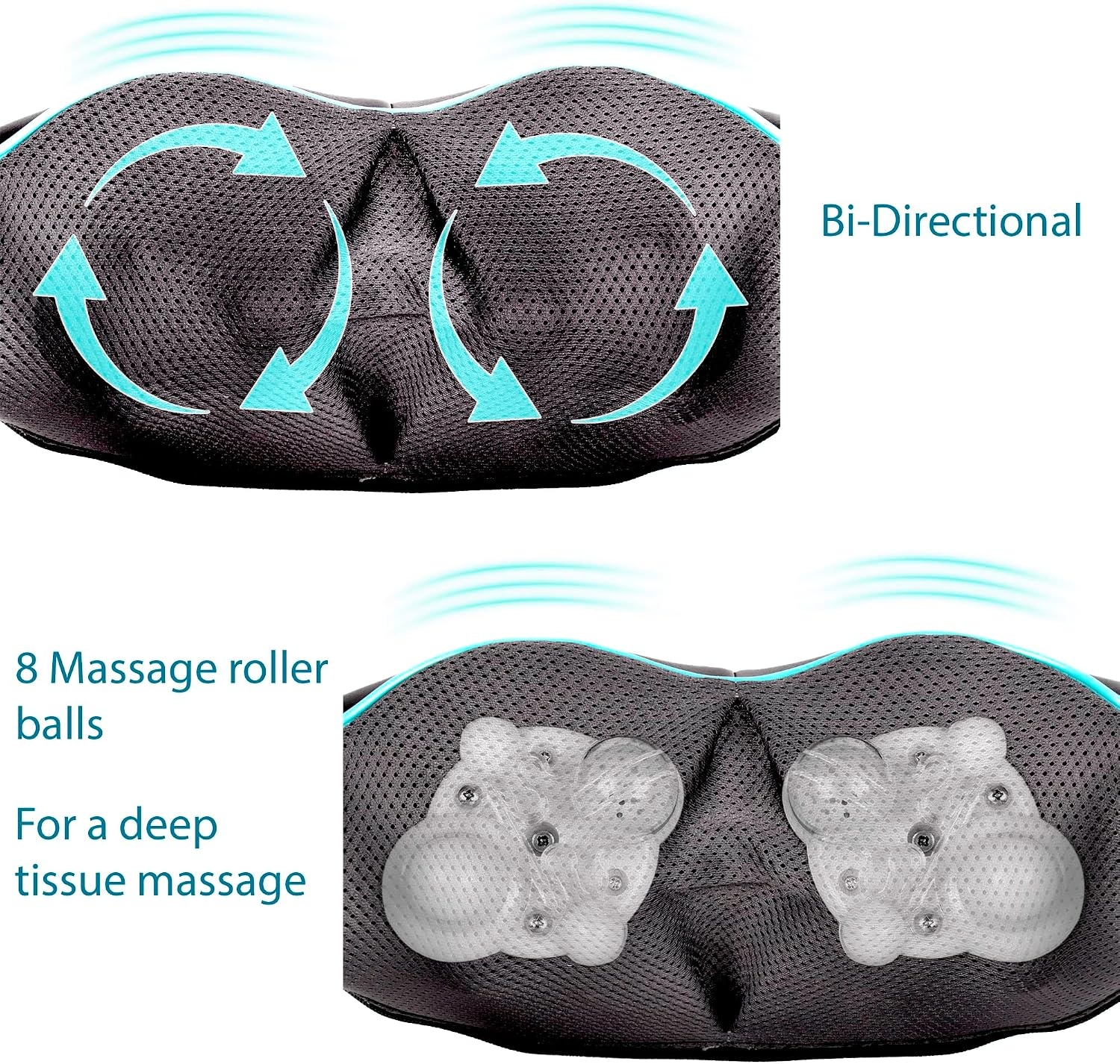 Elektrisch Shiatsu Massageapparaat met Warmte - 59% Korting!