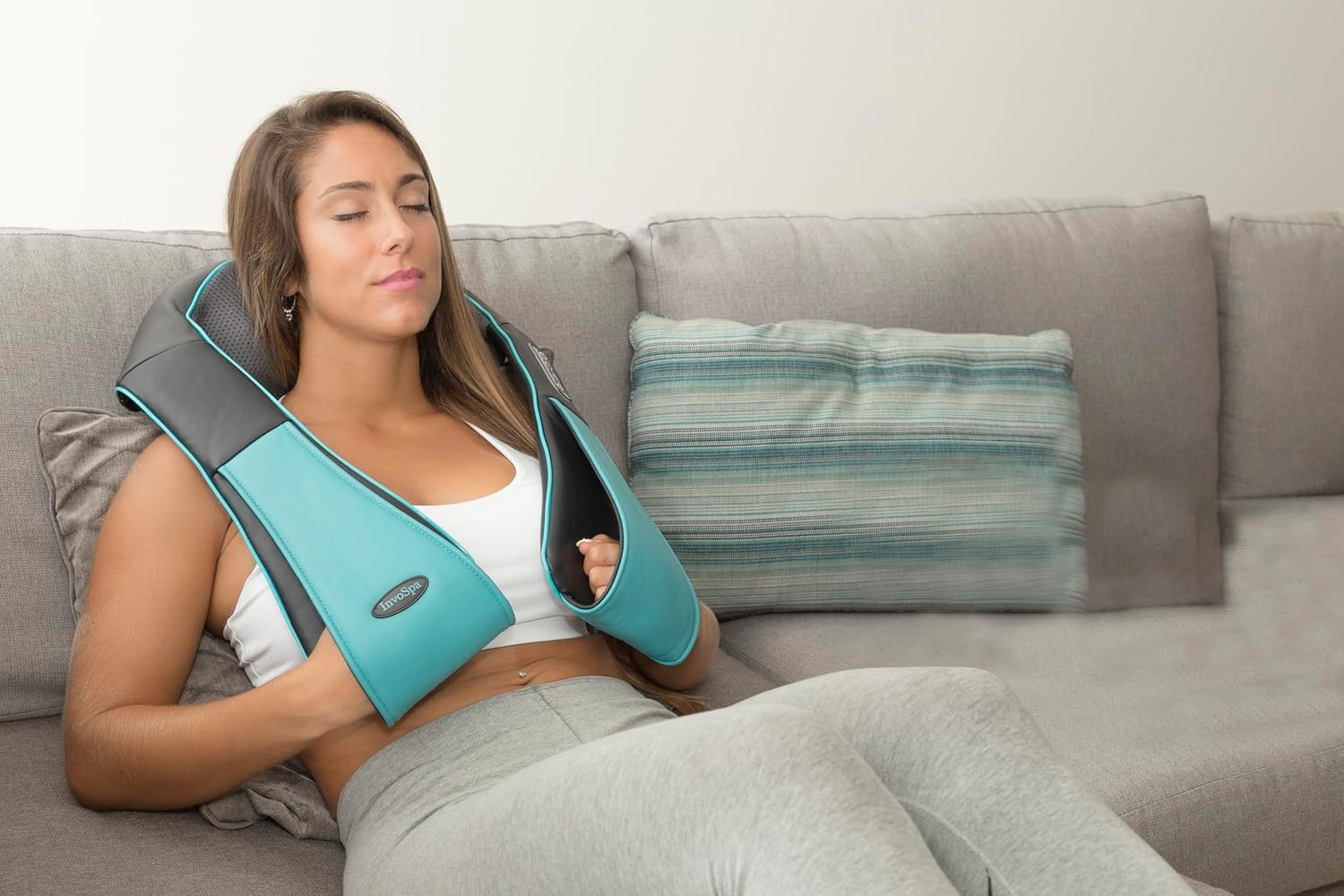 Elektrisch Shiatsu Massageapparaat met Warmte - 59% Korting!