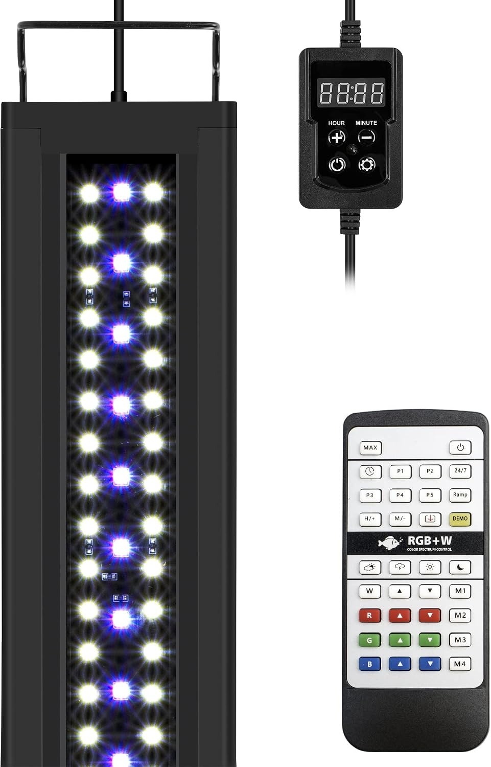 Aquariumlamp NICREW RGB+W (60-70cm) - 34% Korting