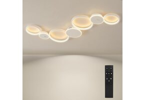 Moderne LED Plafondlamp Rond Dimbaar - Woonkamer/Slaapkamer - 51% Korting