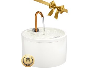 Keramische Katten Drinkfontein 2.1L - Stil & Hygiënisch - 34% Korting