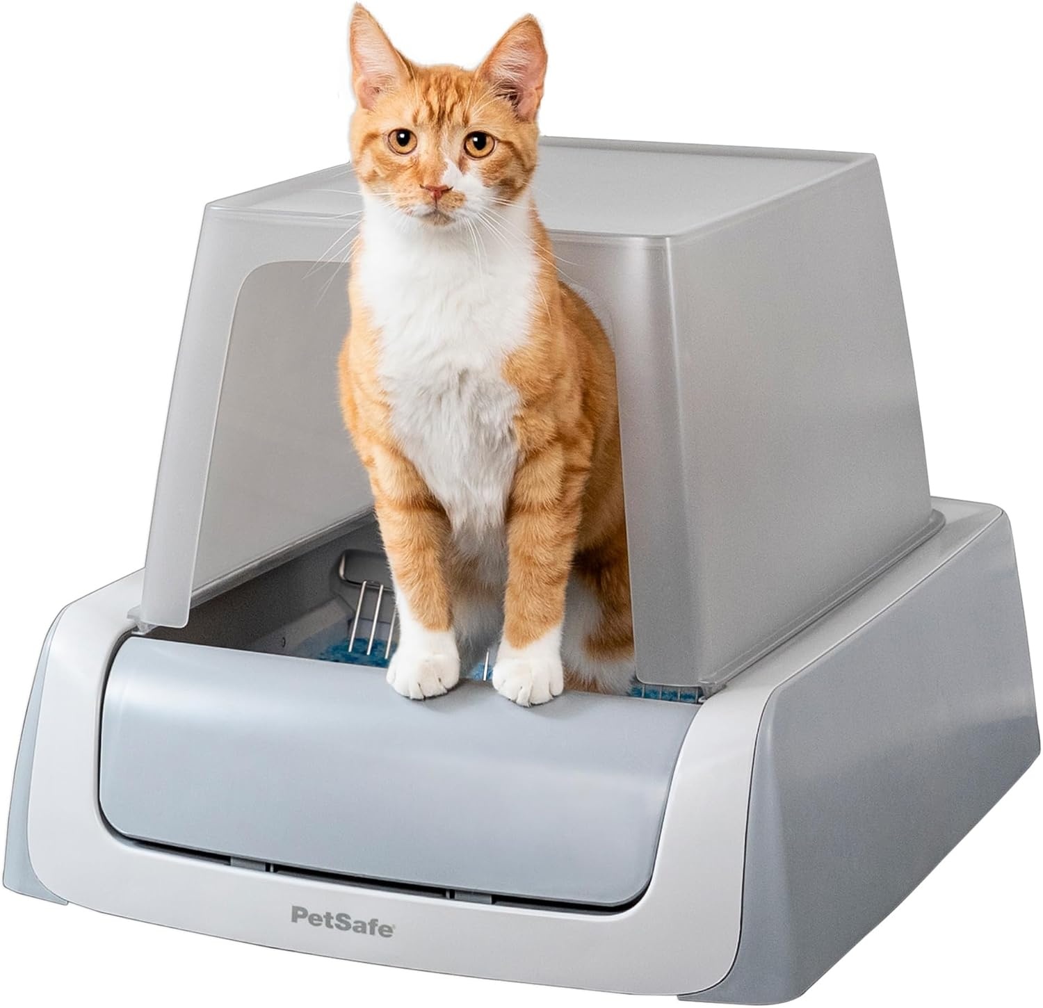 PetSafe ScoopFree - Bedekte Zelfreinigende Kattenbak, Tweede Generatie - Geen Scheppen, Privacy, Gezondheidsmonitoring