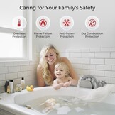 CAMPLUX BY264 10 Liter Gas Boiler Indoor, Butaan (28-30 mbar)/ Propaan (37 mbar), 20kW, voor Keuken-/balkonmontage