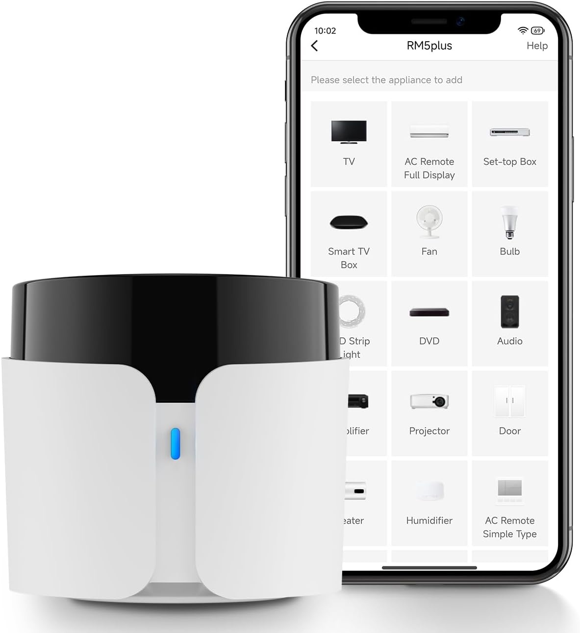Smart Home Hub RM5plus - Universele Afstandsbediening met 56% Korting