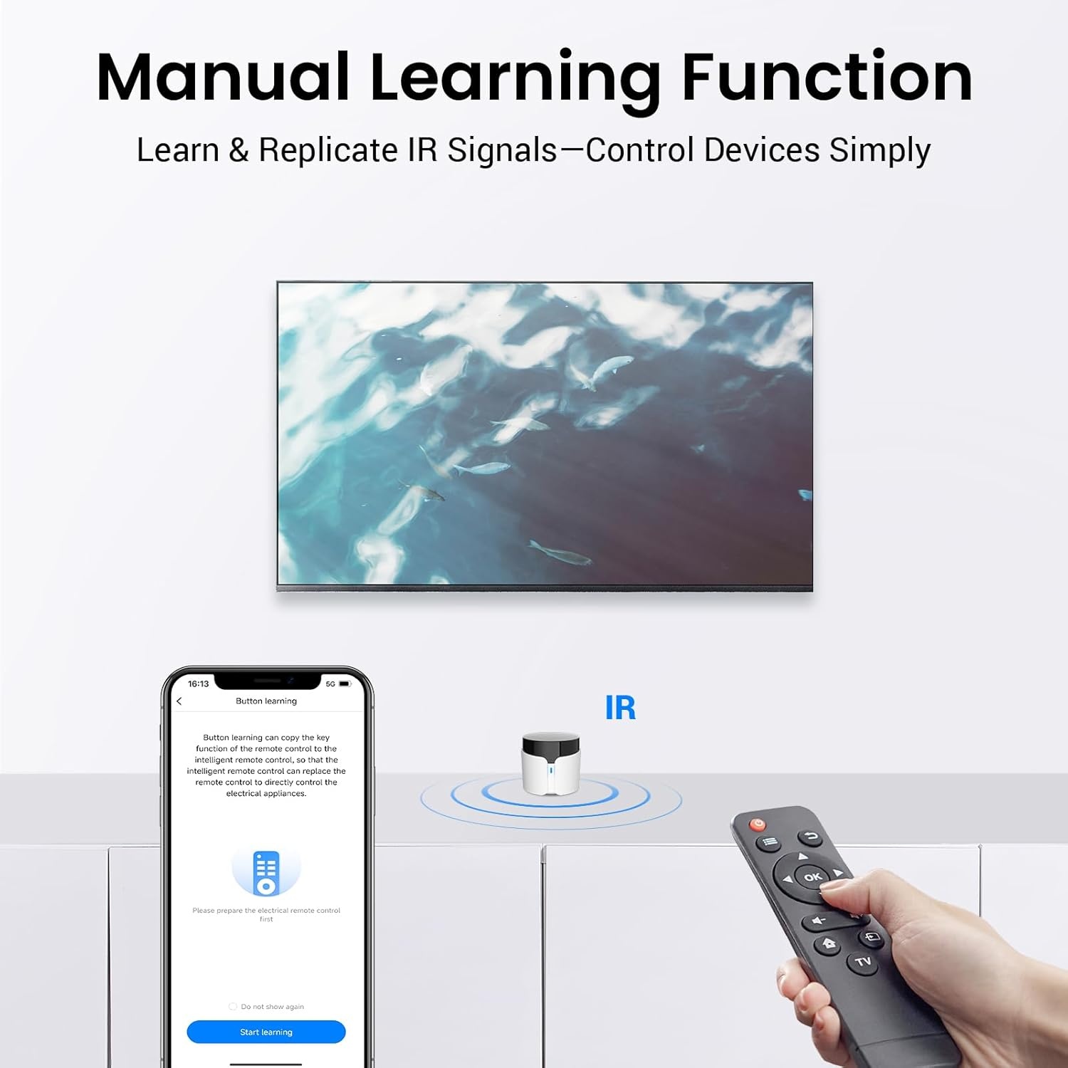 Smart Home Hub RM5plus - Universele Afstandsbediening met 56% Korting