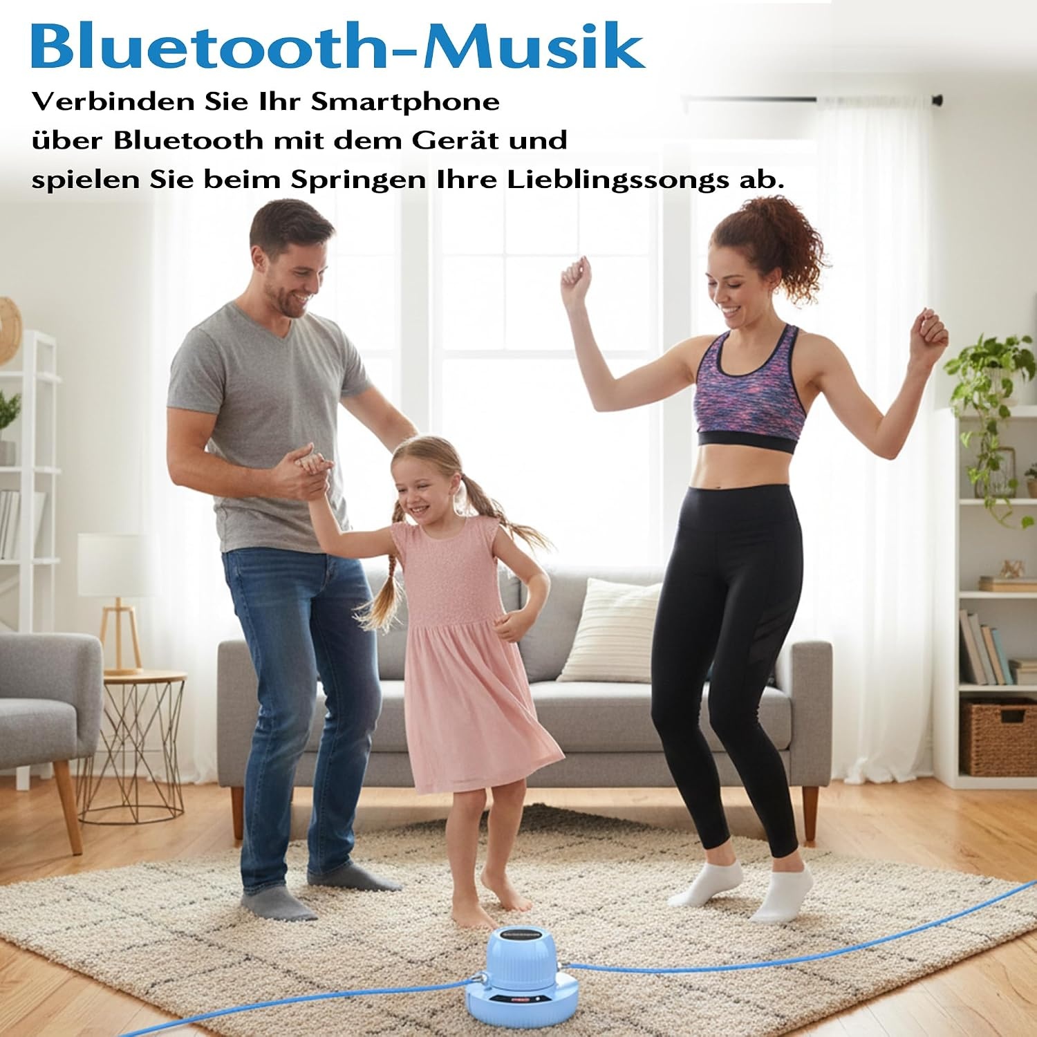 Blue Electric Skipping