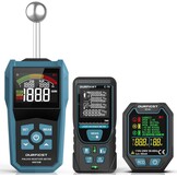 Vochtmeter, DURFICST vochtmeter met kleur-LCD en akoestische alarm, Geschikt voor alle bouwmaterialen, hout, wanden, pleisterwerk, metselwerk, 20-40 mm analysediepte - Maat WM700B