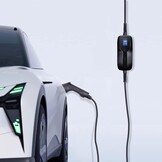 Morec Typ1 draagbare EV-oplaadkabel schakelbare oplaaddoos 10 / 16A-oplader met scherm Schuko 2-pins EV-laadstation SAE J1772 elektrische auto EVSE (eurostekker) 6m