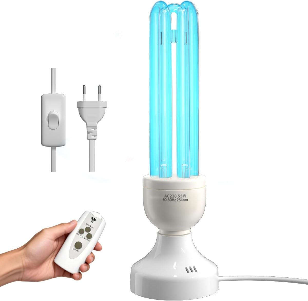 UV-C Desinfectielamp 55W met Ozon | 46% Korting!