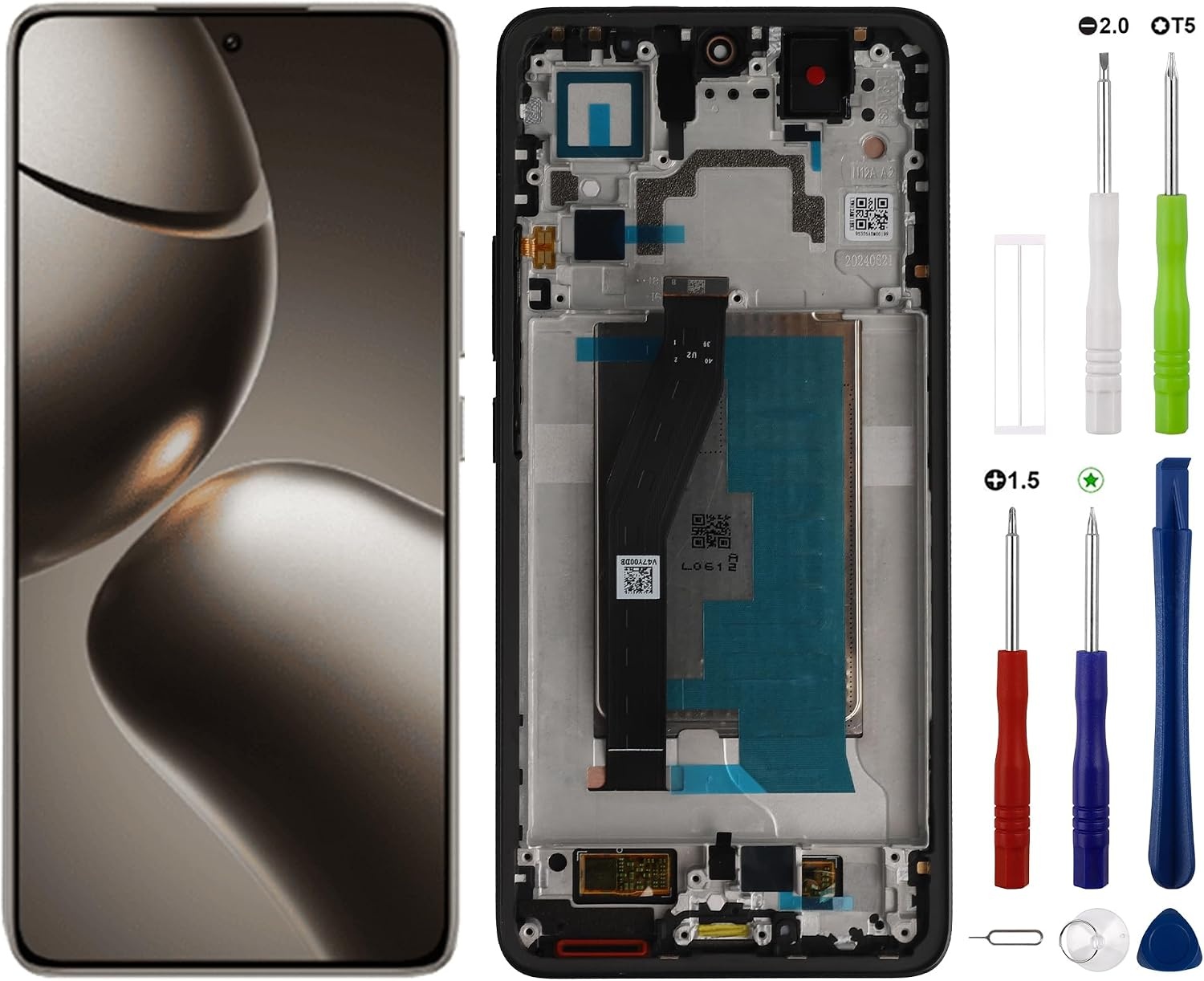 Amoled LCD Scherm Xiaomi 14T Zwart - 46% Korting