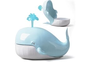 Blauwe Walvis Snoeppot & Decoratiebeeldje - 47% Korting!