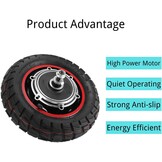 electric scooter hub motor rear wheel for KUGOO M4 M4pro, 48V 800W 10 inch E-Scooter Rear Wheel Drive Motor with Tire, Replacement Electric Scooter Wheel Hub Motor