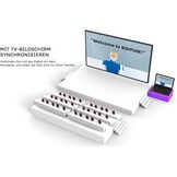 BOIFUN Draagbare DVD-speler 15,6 inch HD-scherm 17,5 inch - Zwart
