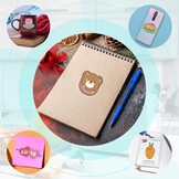 5D Diamantschilderset Kinderen (12 Stickers) - DIY PVC Knutselset