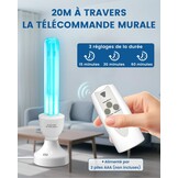 UVC Desinfectielamp 25W met Afstandsbediening & Timer | Ruimte Sterilisator | 55% Korting