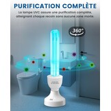 UVC Desinfectielamp 25W met Afstandsbediening & Timer | Ruimte Sterilisator | 55% Korting