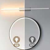 LED Spiegelverlichting Badkamer 60cm IP44 10W 3 Kleurstanden - 57% Korting