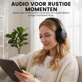 Over-ear koptelefoon - 100u speeltijd, ANC, Zwart - 60% Korting