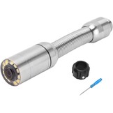 Camera accessoire voor buisinspectie , eenvoudige installatie 23 mm IP68 waterdichte camerakop voor buisinspectie met 12 led verlichting voor buiscamera
