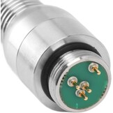 Camera accessoire voor buisinspectie , eenvoudige installatie 23 mm IP68 waterdichte camerakop voor buisinspectie met 12 led verlichting voor buiscamera