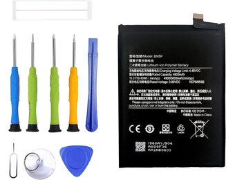 BN5P Vervangende accu compatibel met Xiaomi Redmi Note 13 5G 2312DRAABC reservebatterij met gereedschapsset