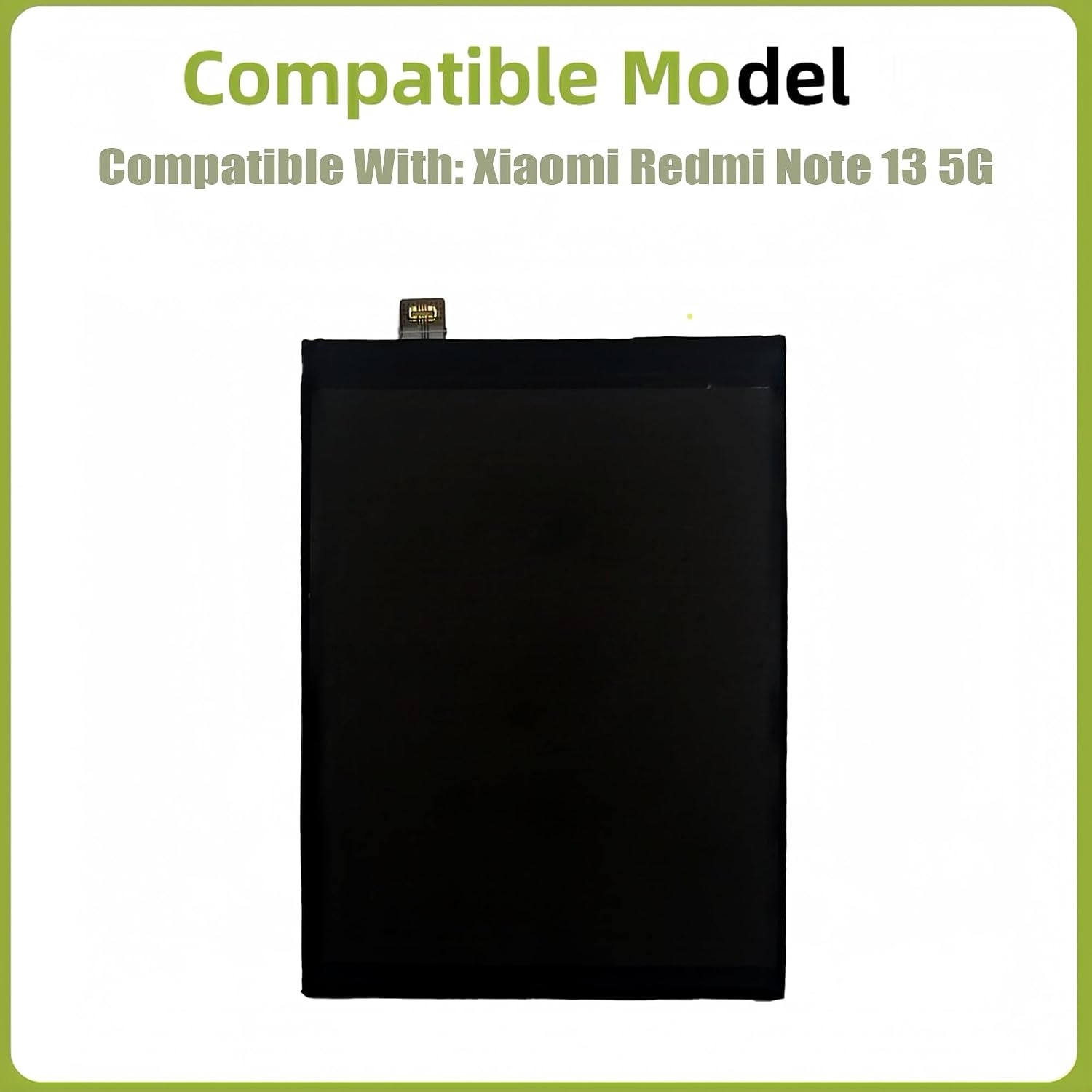 Vervangende Batterij voor Xiaomi Redmi Note 13 5G - 5000mAh + Gereedschap (53% Korting)