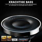 Over-ear Koptelefoon Zwart - 100u Speeltijd - 46% Korting