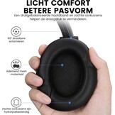 Over-ear Koptelefoon Zwart - 100u Speeltijd - 46% Korting