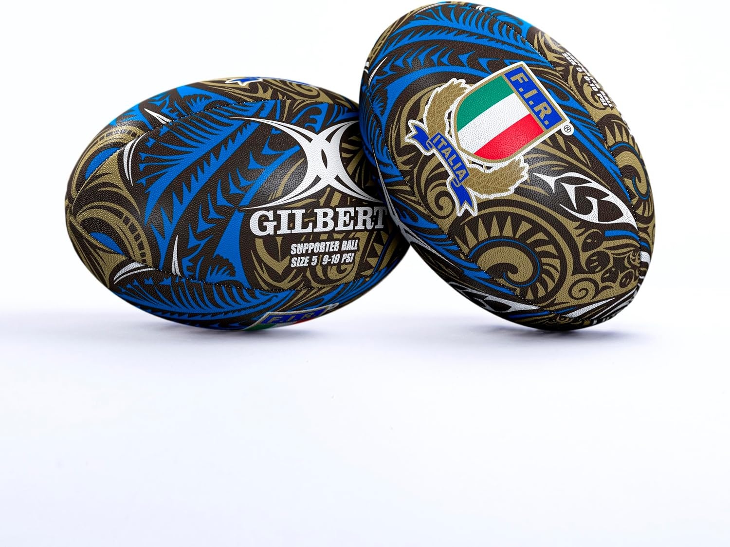 Gilbert Rugbybal Maori Supporterbal Maat 5 - 59% Korting